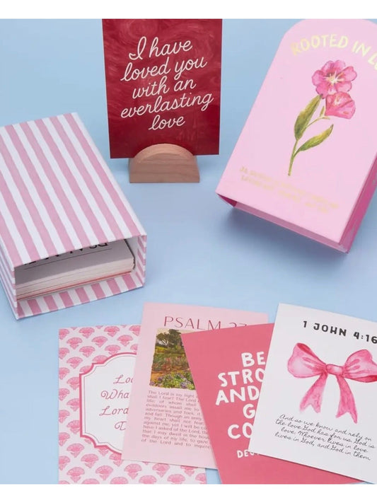 Faith Collection Guided Cards With Stand Rooted In Love