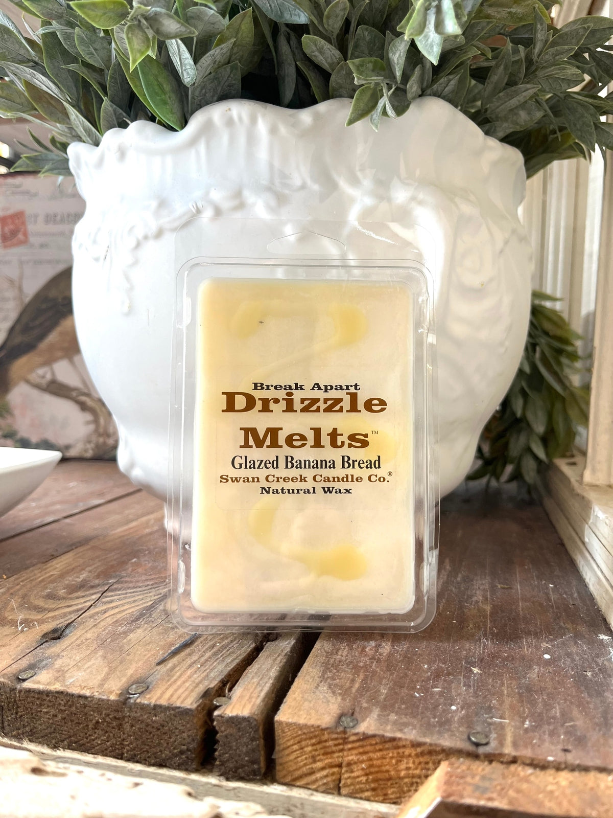 Swan Creek Drizzle Wax Melts ~ Glazed Banana Bread