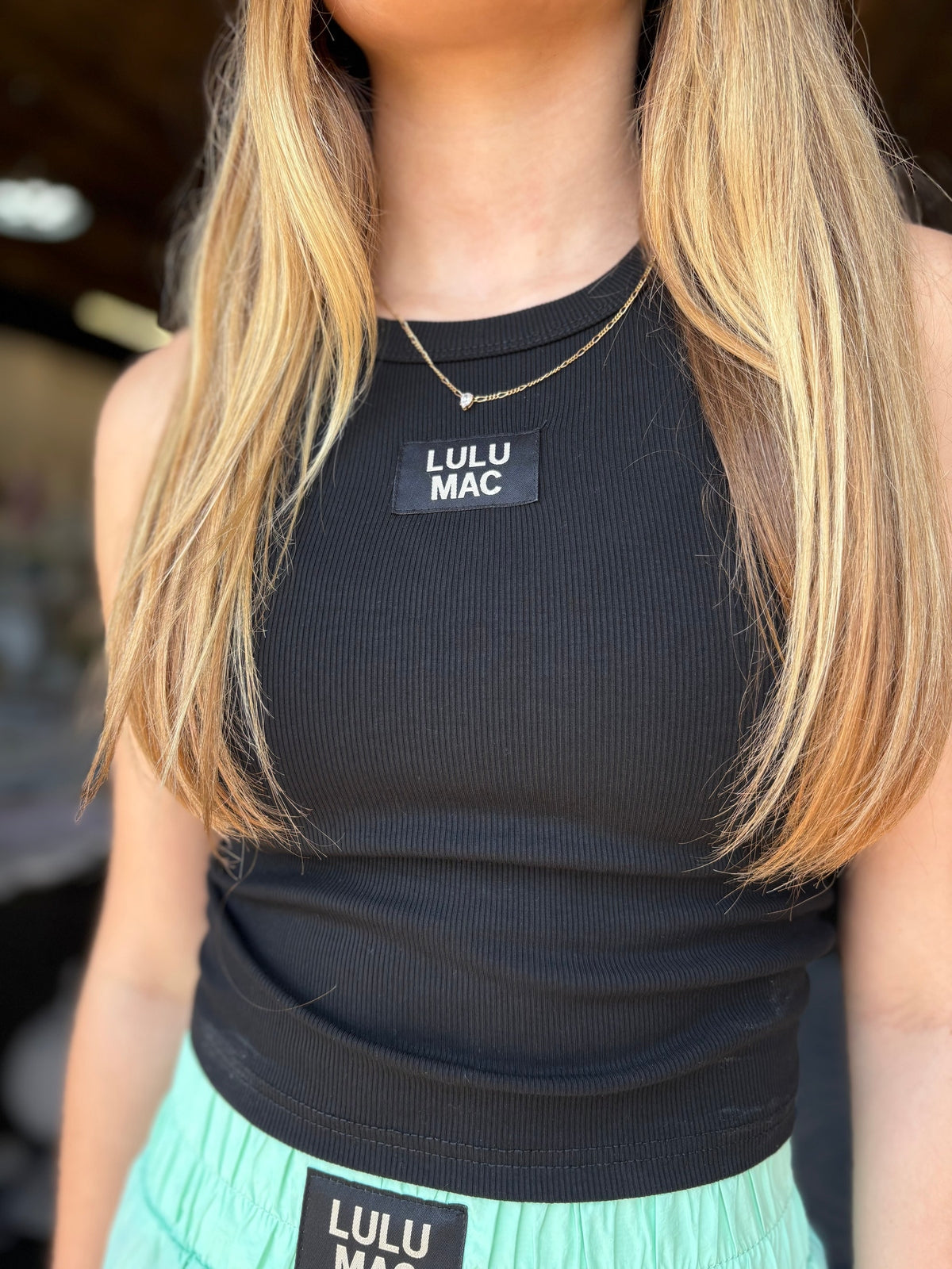 Black DD Lulu Mac Tank
