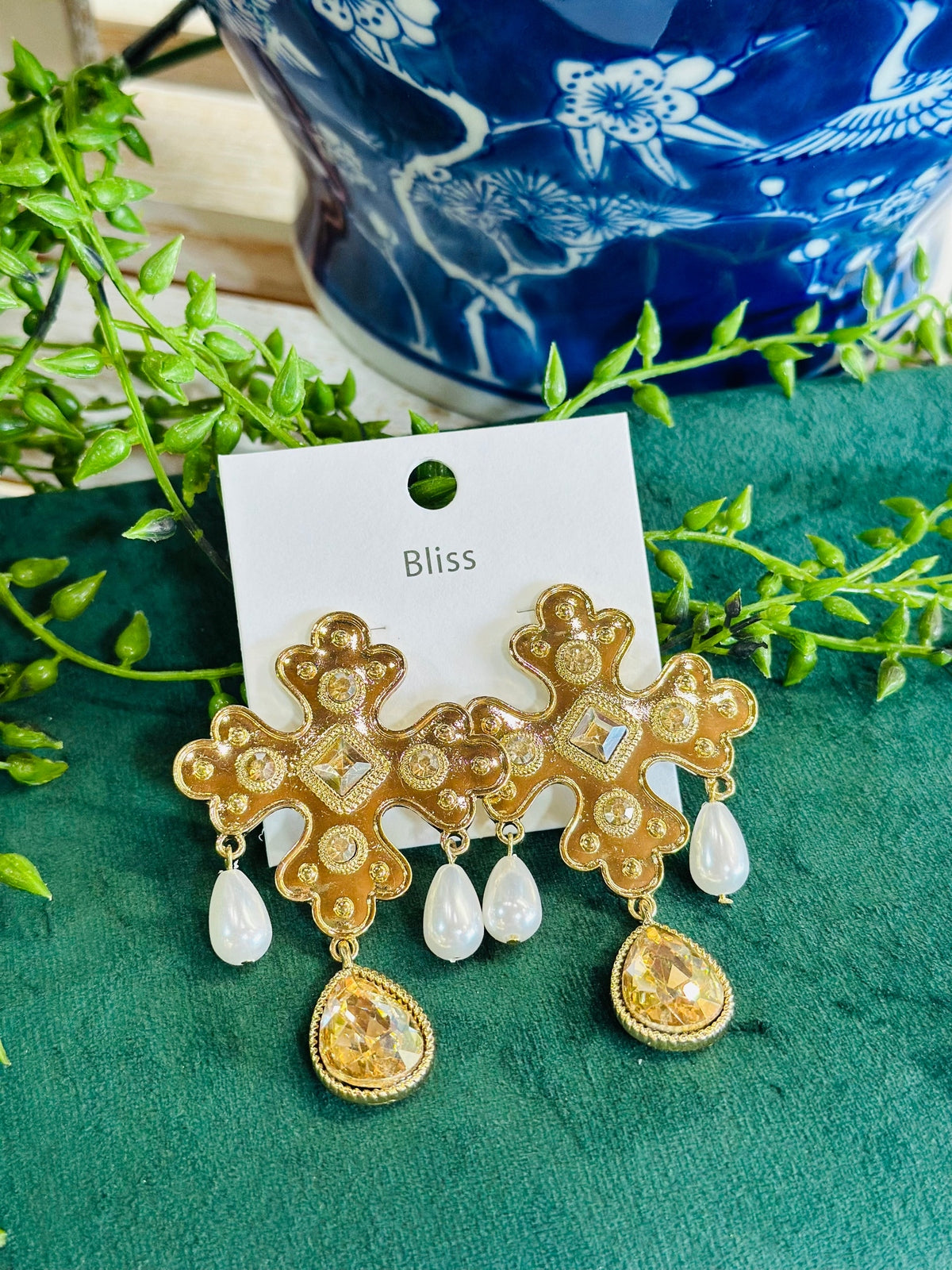 Delphine Drape Earrings