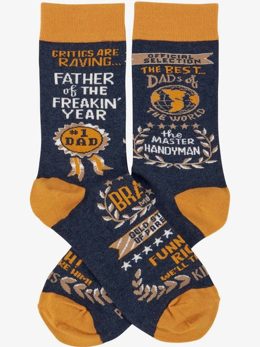 Father of the Year Socks