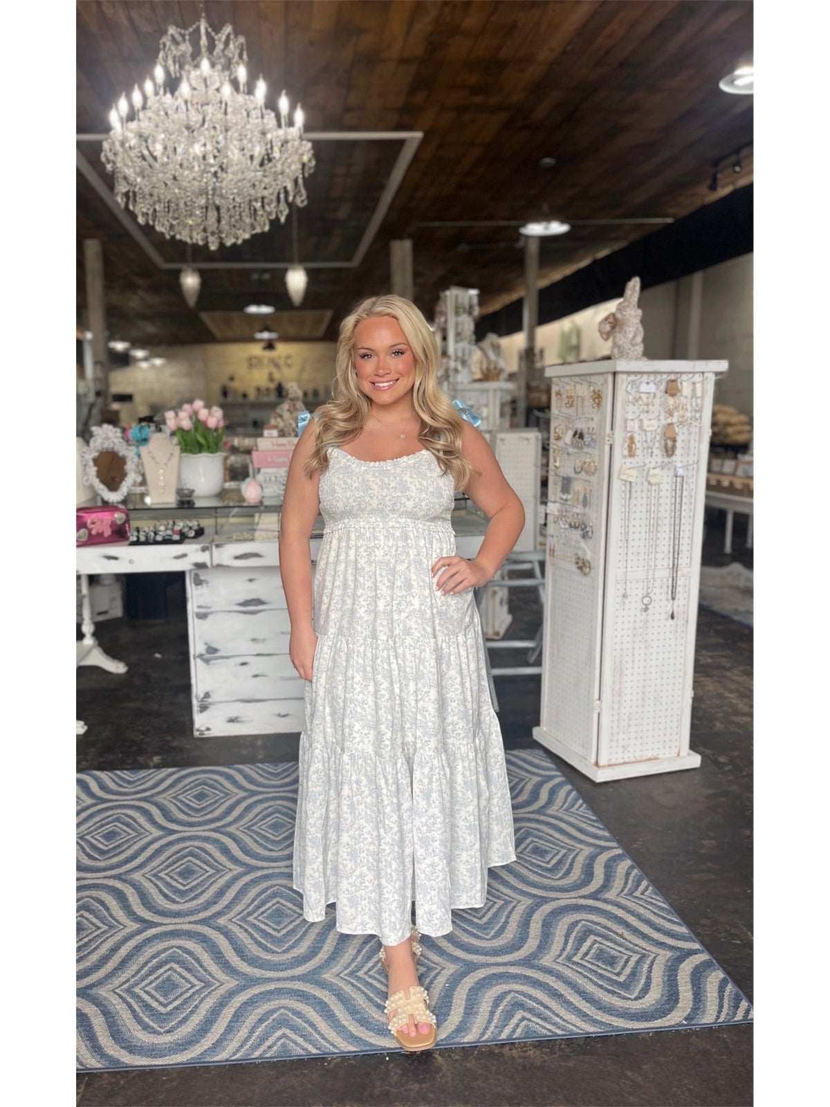 The Heirloom Blue Maxi