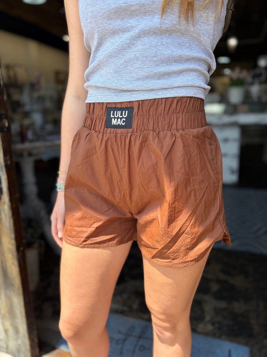 Brown DD Lulu Mac Shorts