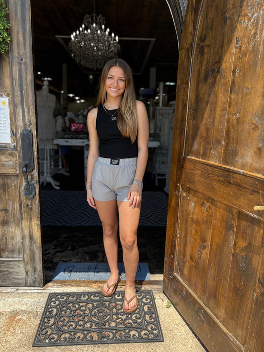 Grey DD Lulu Mac Shorts