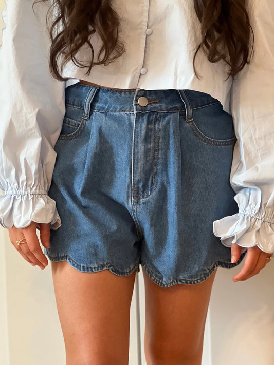 "Your Mom" Denim Shorts