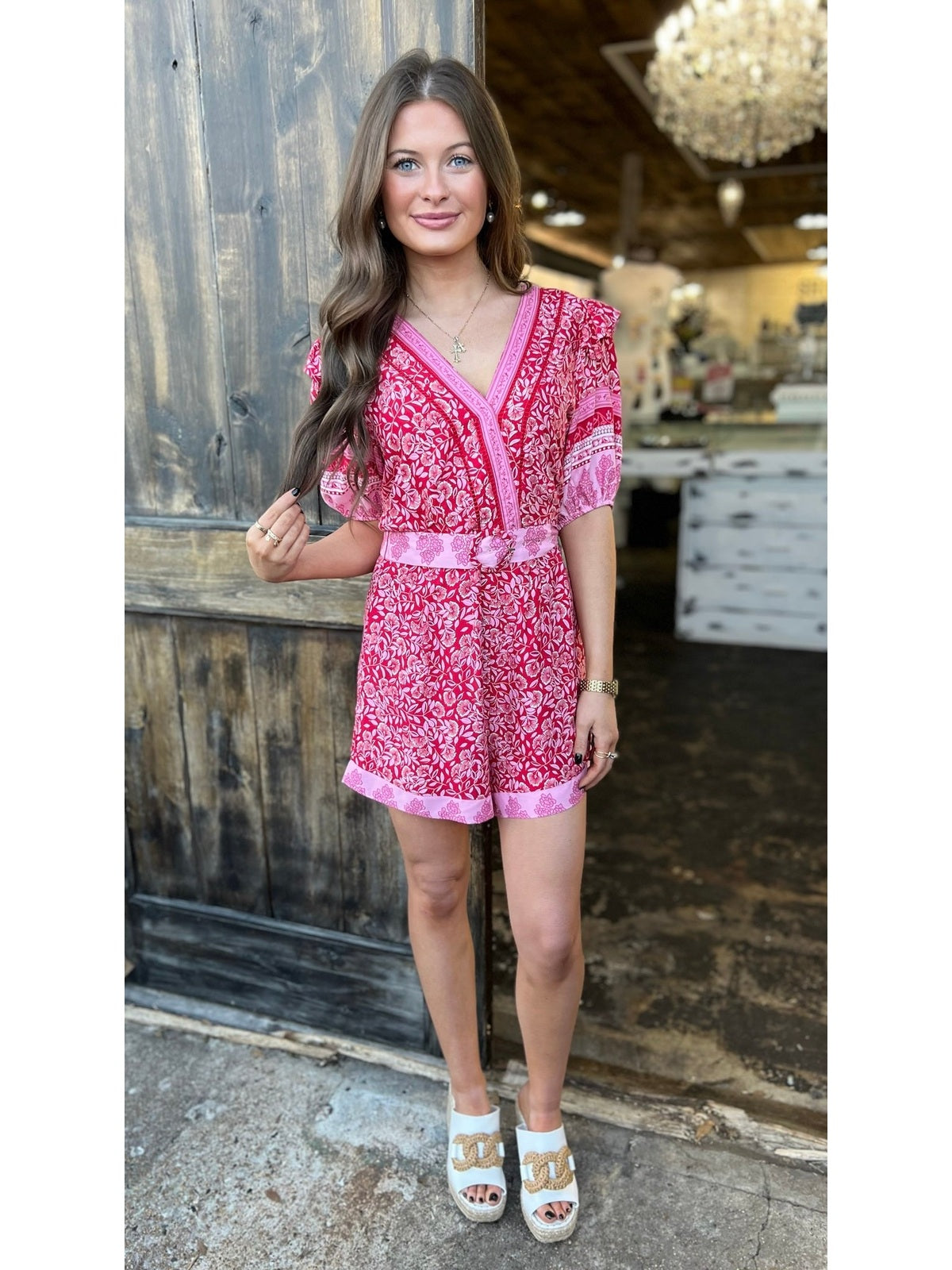 Cotton Candy Romper