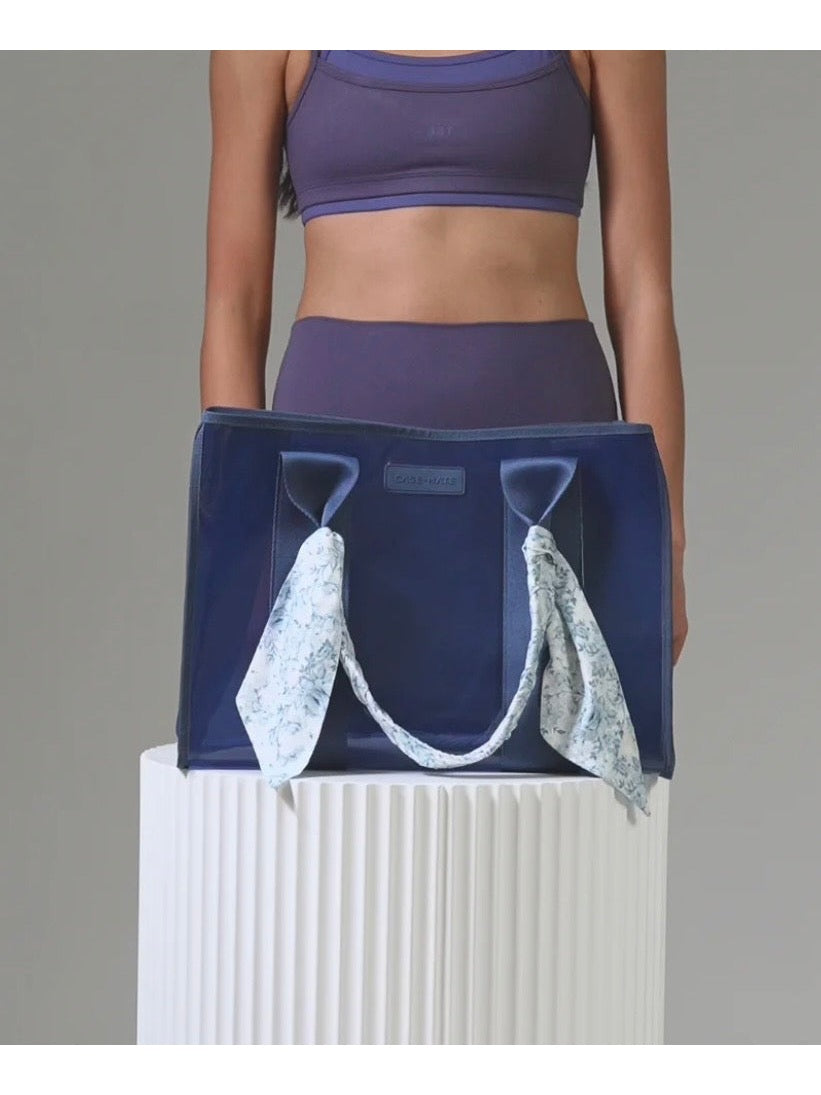 Case-Mate Something Navy Twilly Jelly Tote Bag