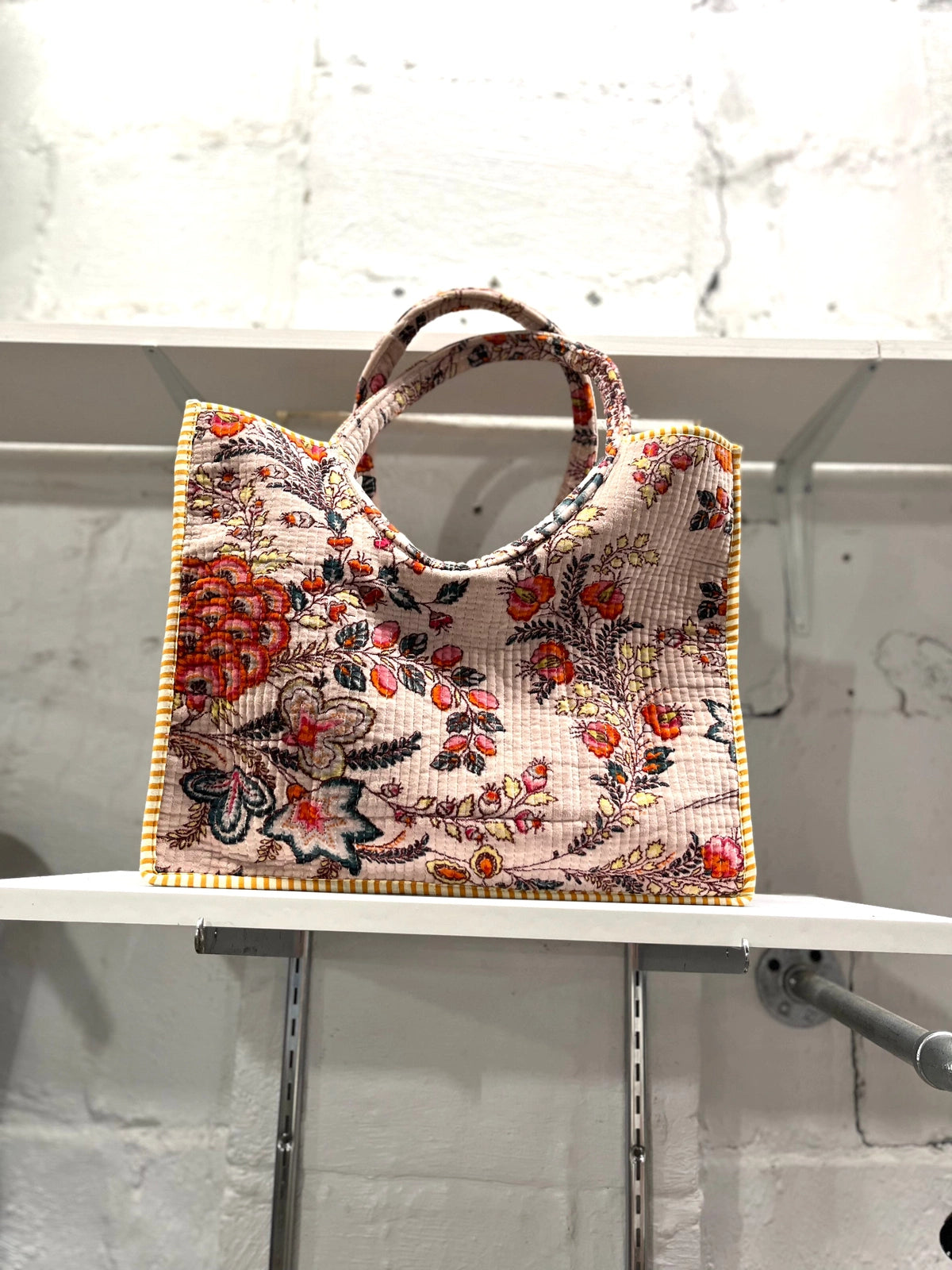 A Statement Quilted Bag