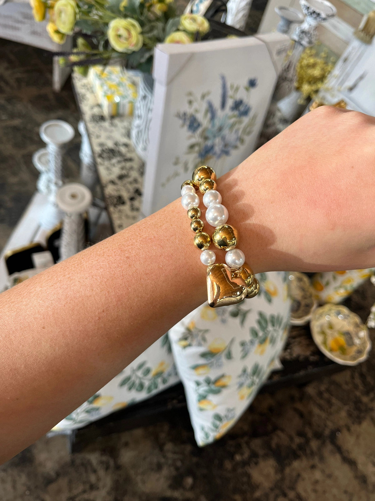 Heart Of Gold Bracelet