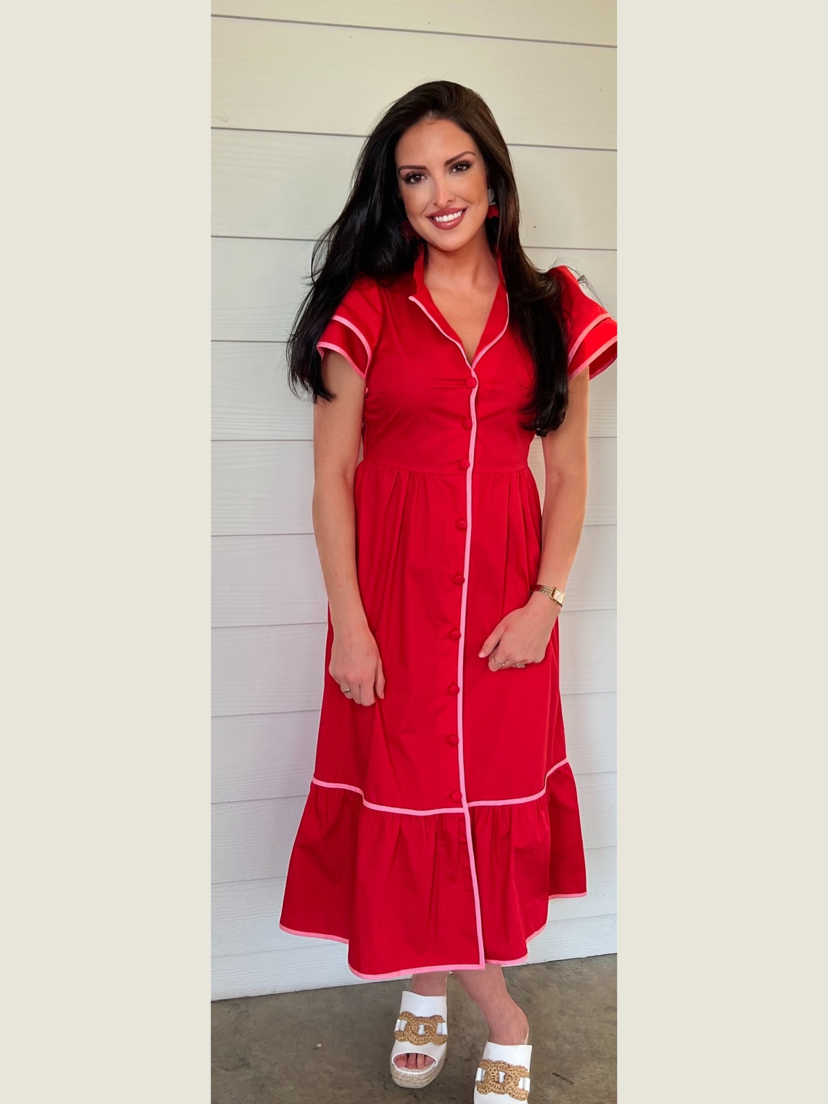 Hot Tamale Midi Dress