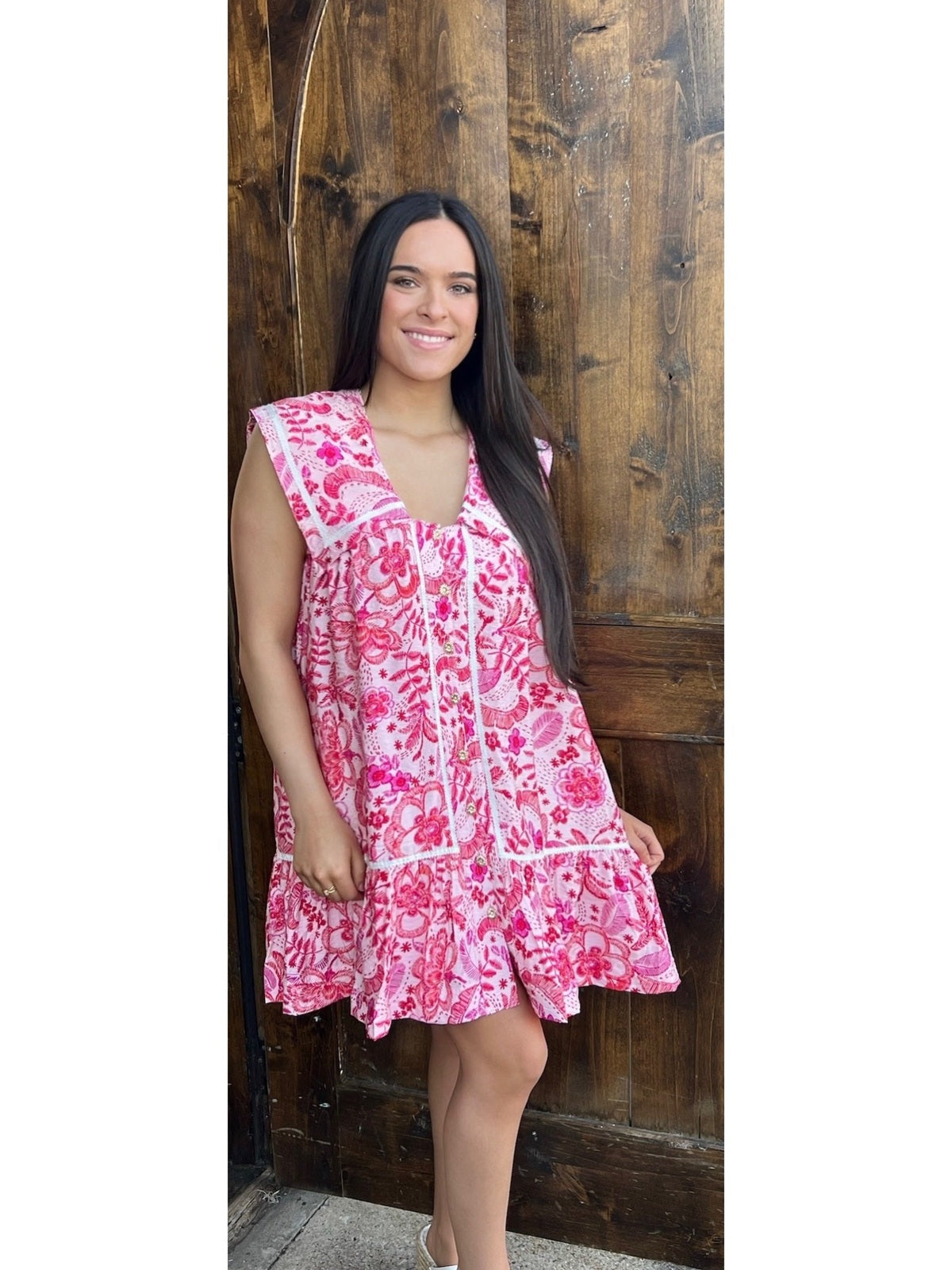 Thing One Ruffle Hem Dress