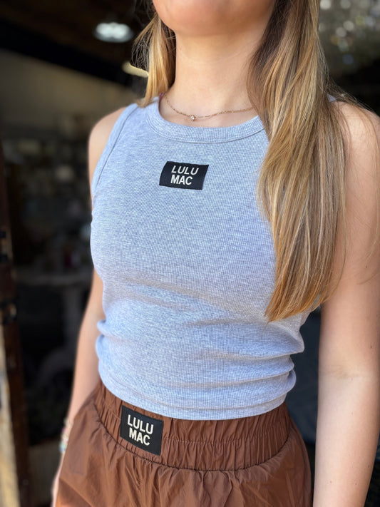 Gray DD Lulu Mac Tank
