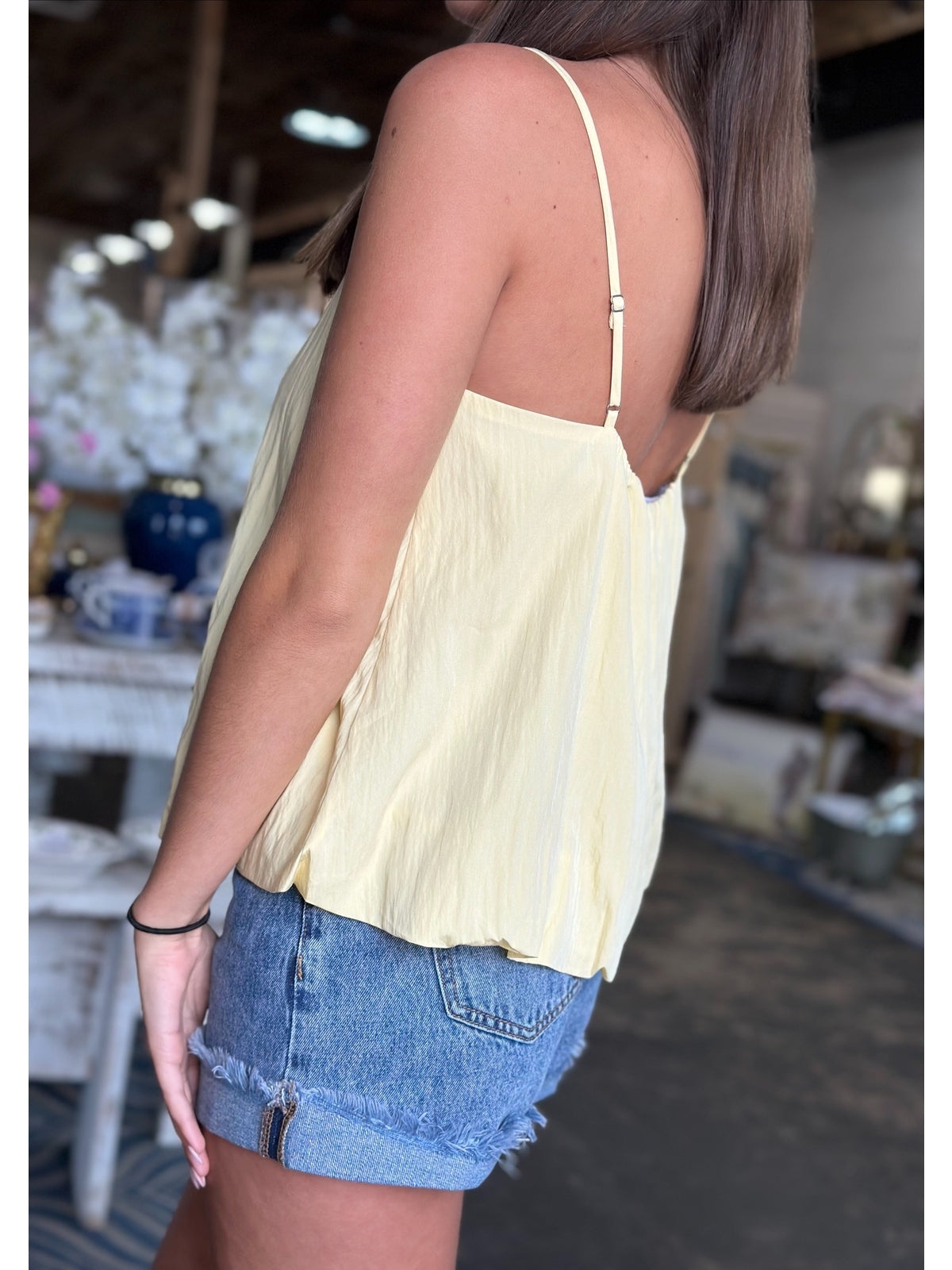 Pale Banana Cami Top