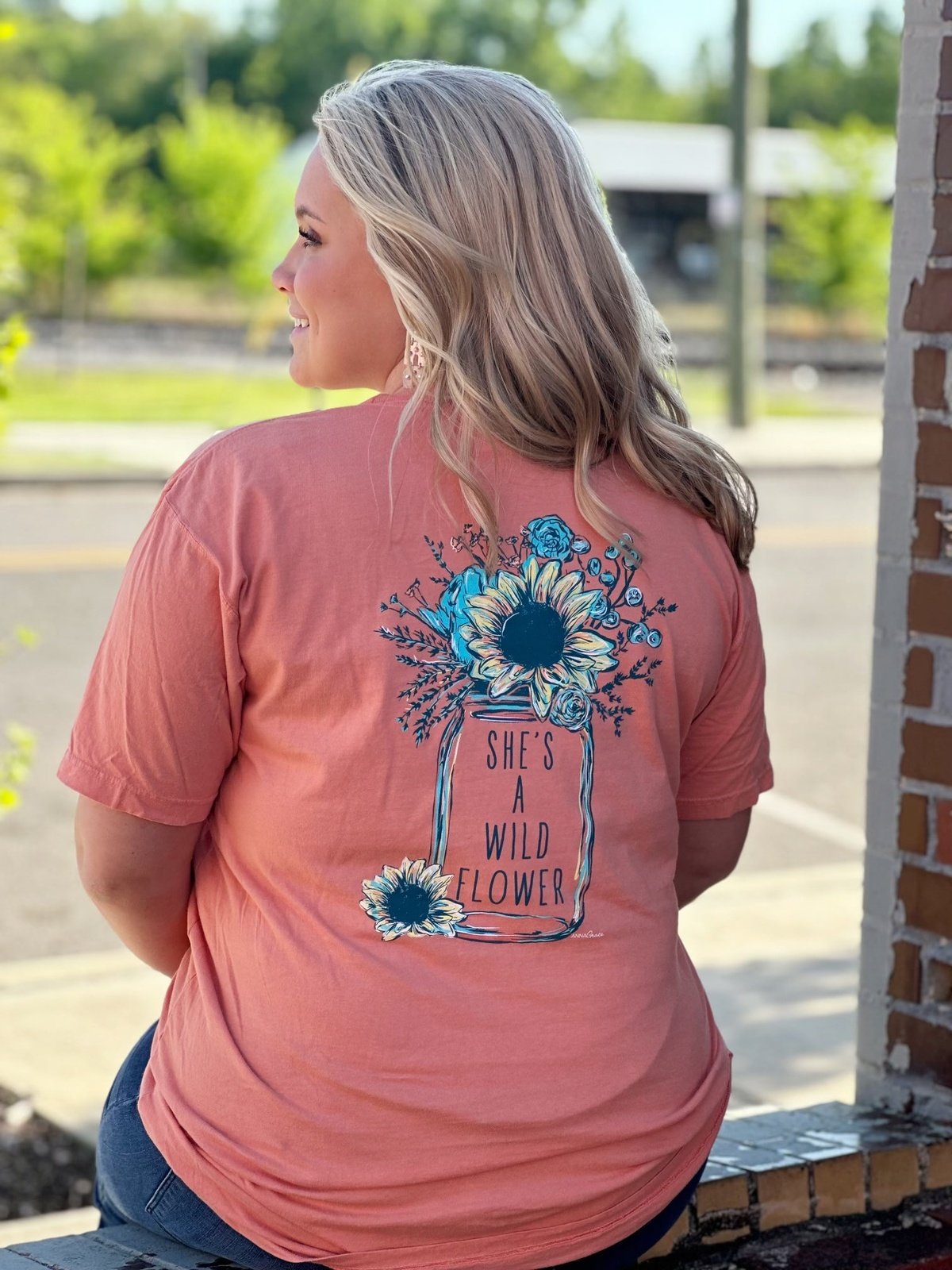 Comfort Color Wildflower Tee