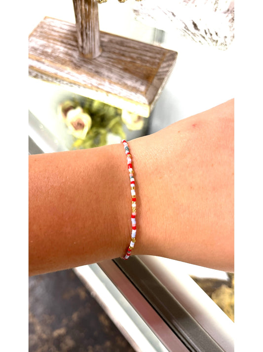 Happy Girl Stacking Bracelet