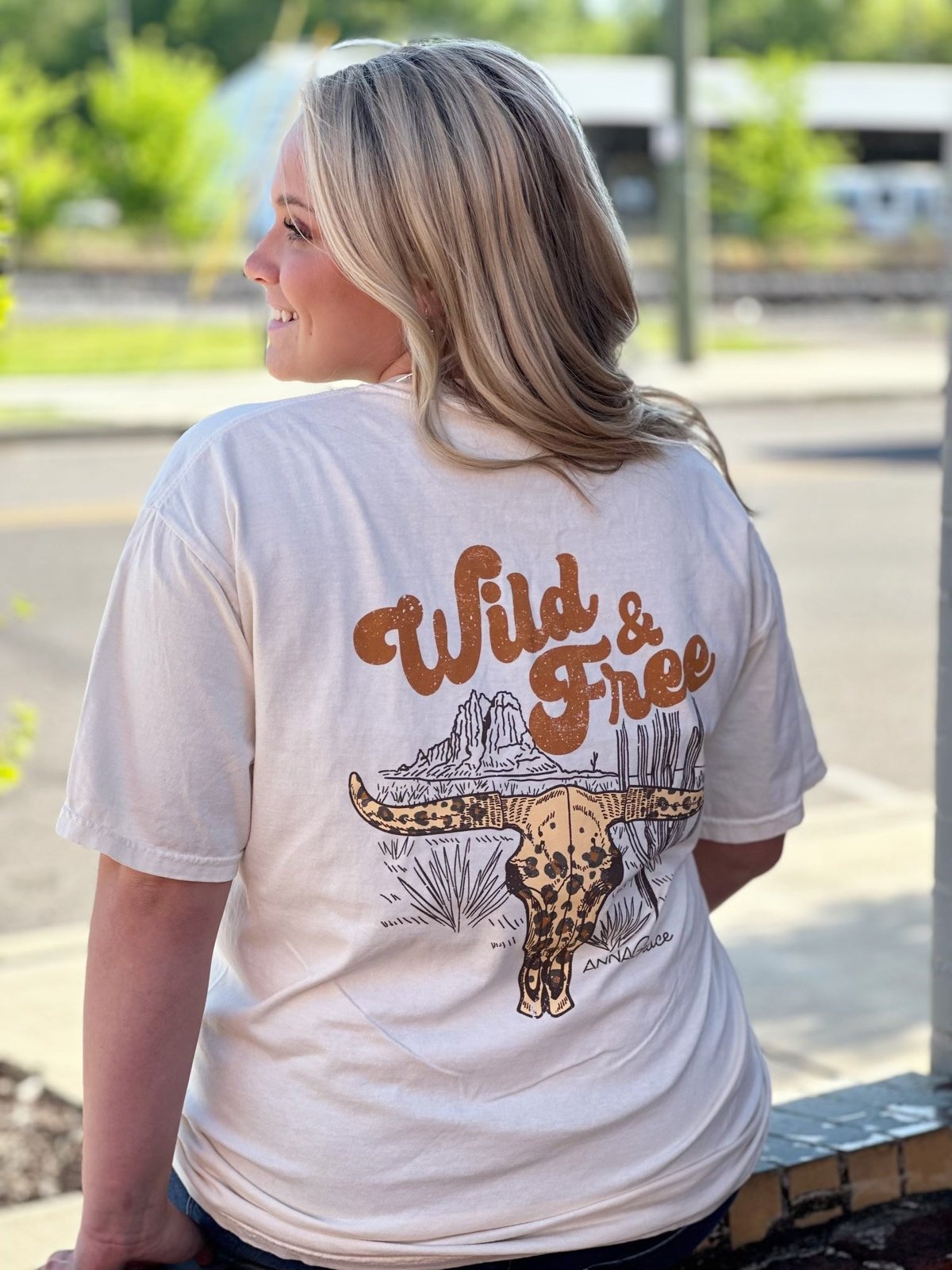 Comfort Color Wild & Free Tee