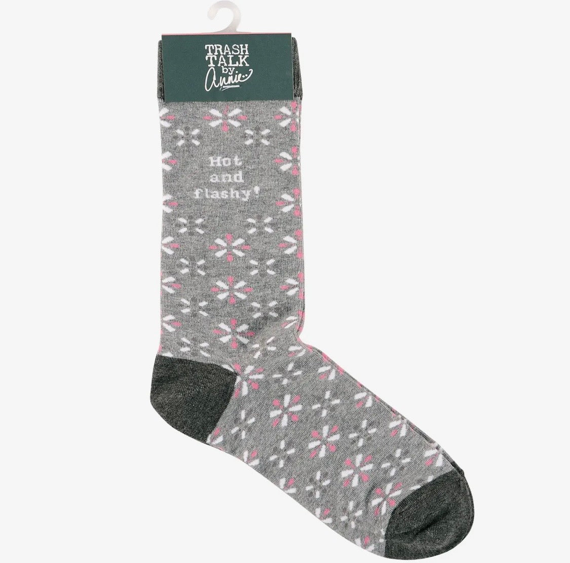 High and flashy socks