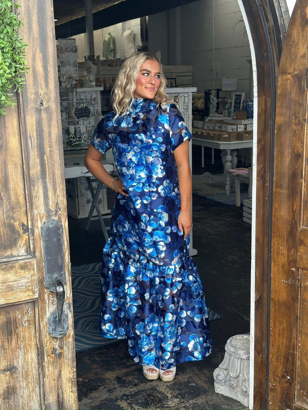 Luda Blue Maxi Dress