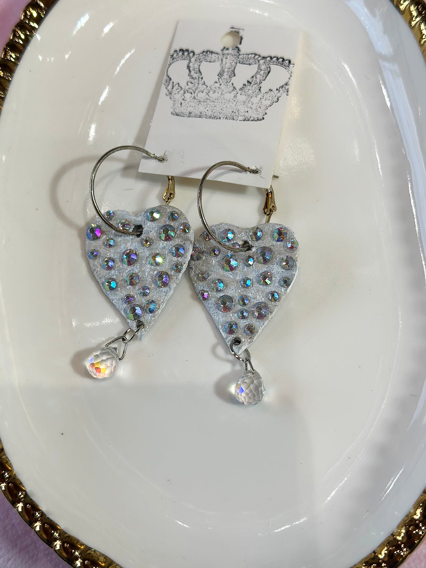 Aurora Heart Dangles