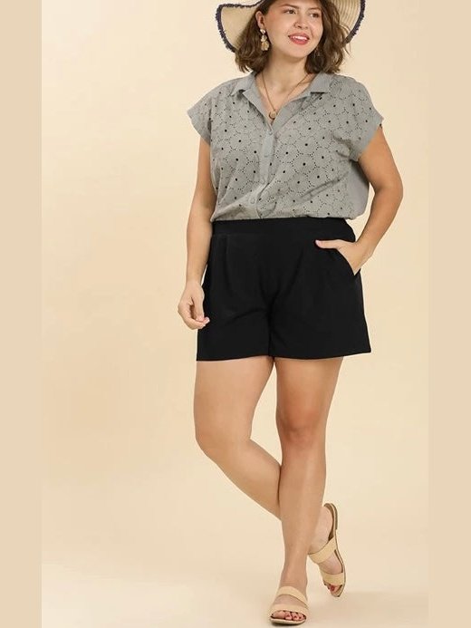 The Eclipse-2 Plus Pleated Shorts
