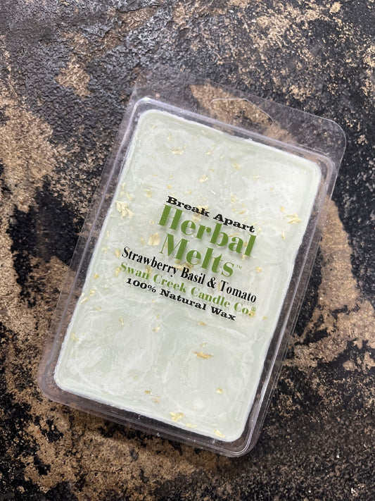 Swan Creek Herbal Wax Melts ~ Strawberry Basil & Tomato