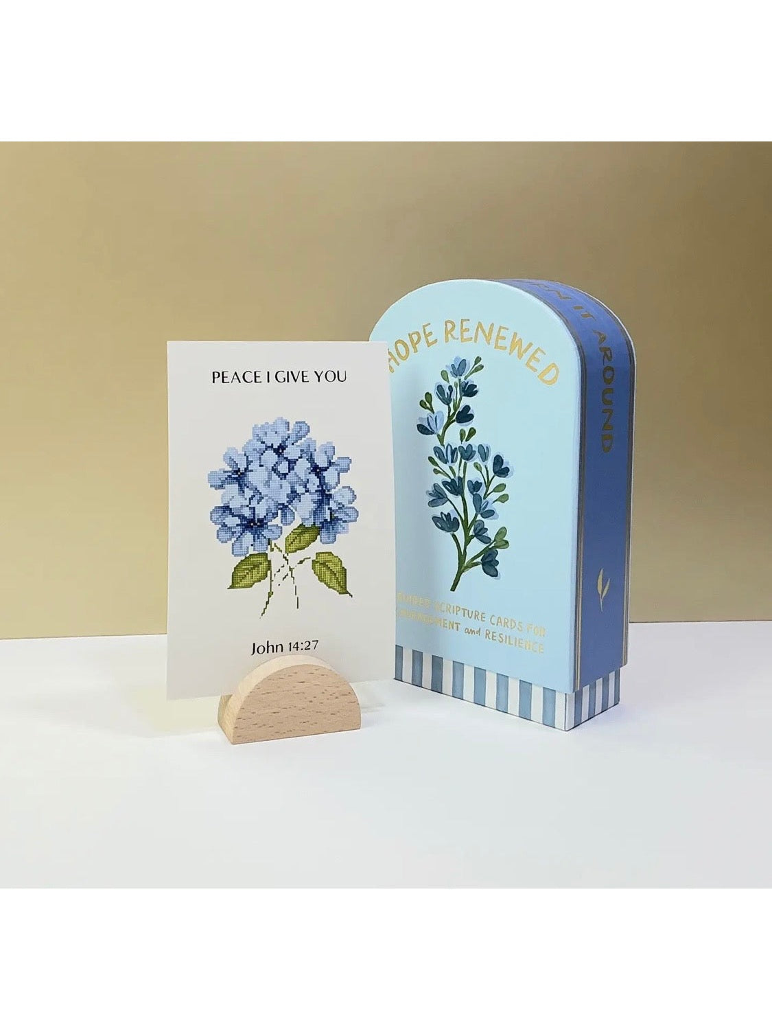 Faith Collection Guided Card's With Stand Hope Renewed