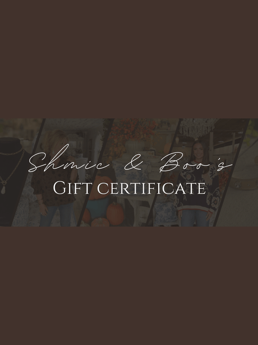 Gift Certificate