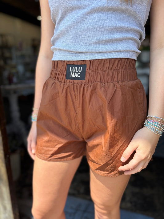 Brown DD Lulu Mac Shorts