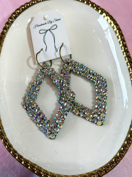 Starlight Shimmer Hoops
