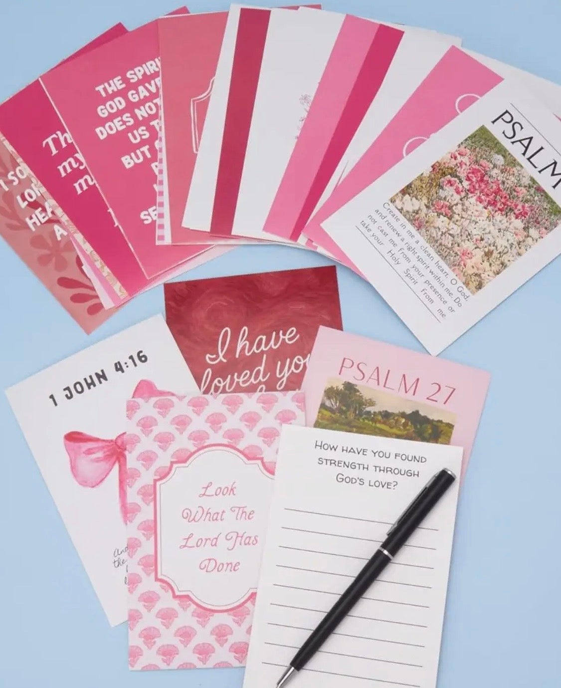 Faith Collection Guided Cards With Stand Rooted In Love