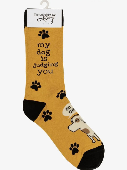 My Dog Is Judging You Socks