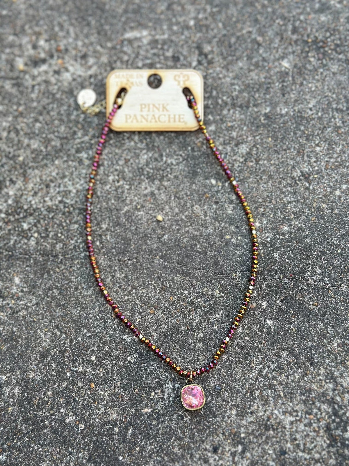 Blushing Beauty Necklace By Pink P.