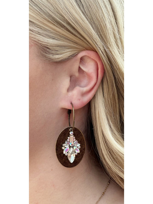 Bronze Beauty Handmade Earrings