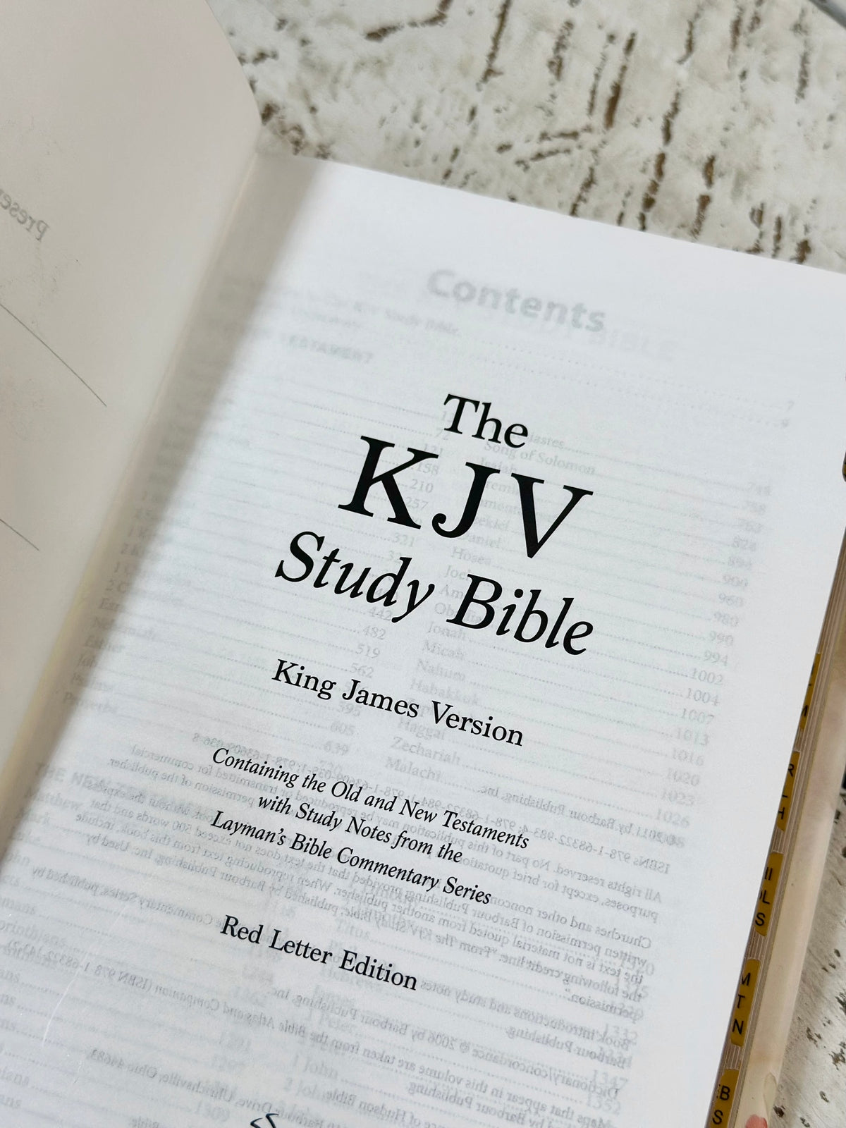 The Go-Anywhere Kjv Study Bible