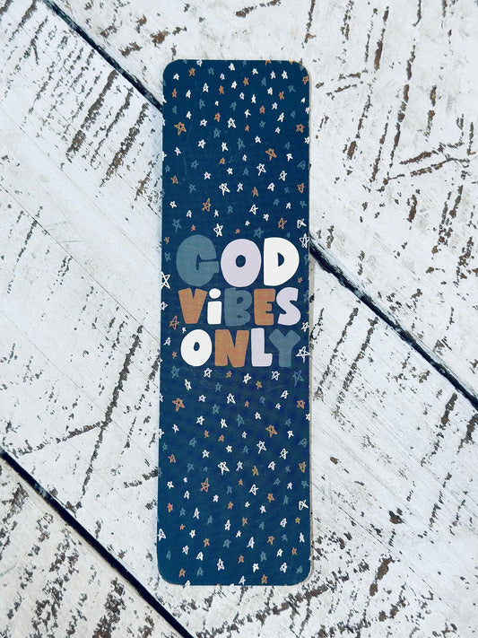 God Vibes Only Bible Bookmark