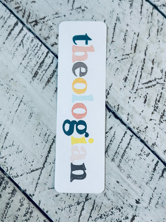 Theologian Bible Bookmark