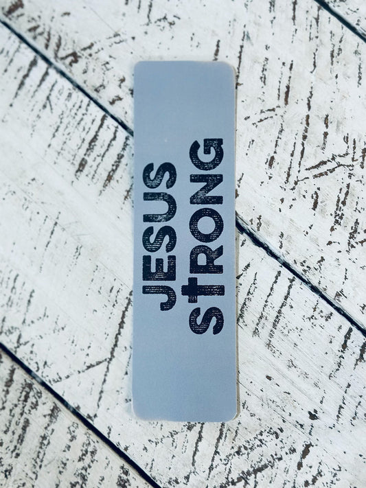 Jesus Strong Bible Bookmark