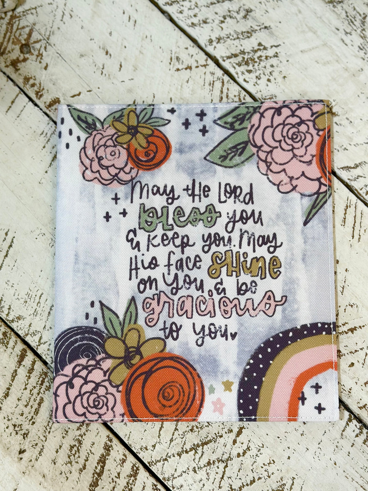 May The Lord Bless You Bible Slip Cover