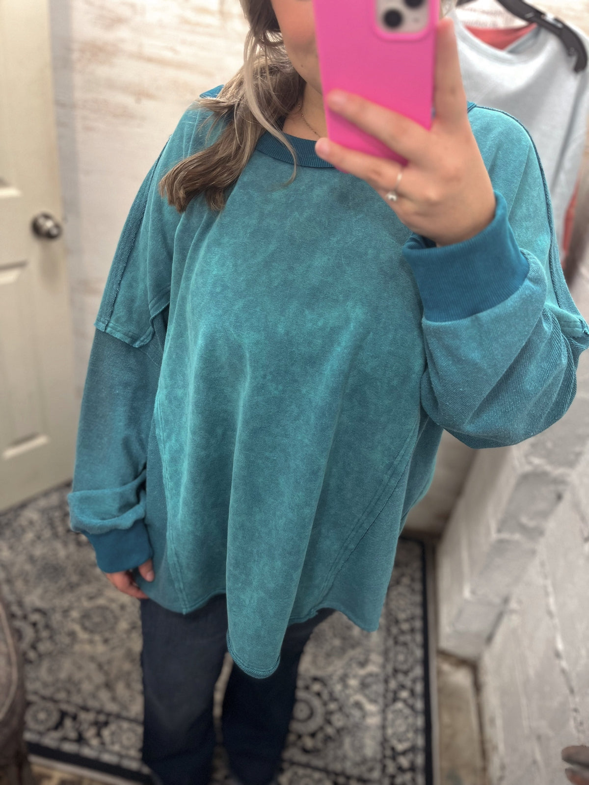 Plus Lagoon Boat Neck Pullover ~ Sale