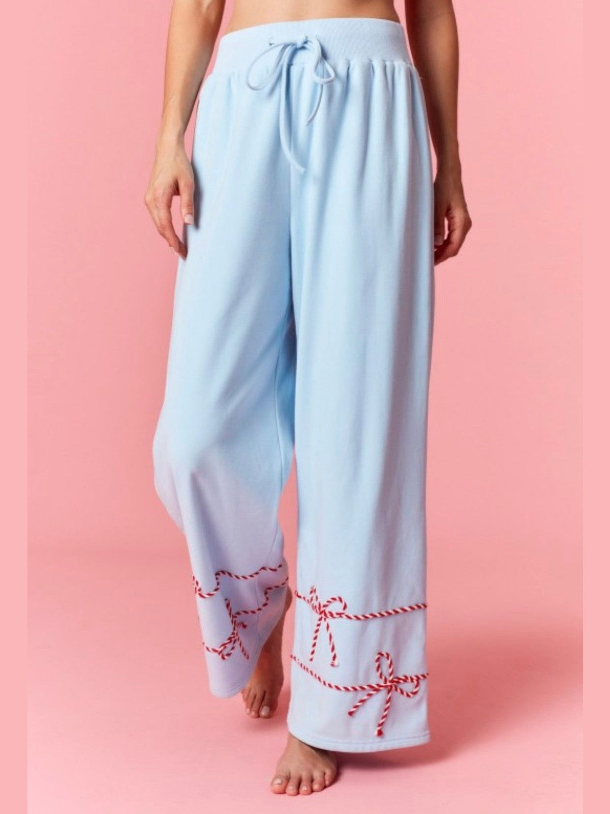 Twist Bow Sweatpants