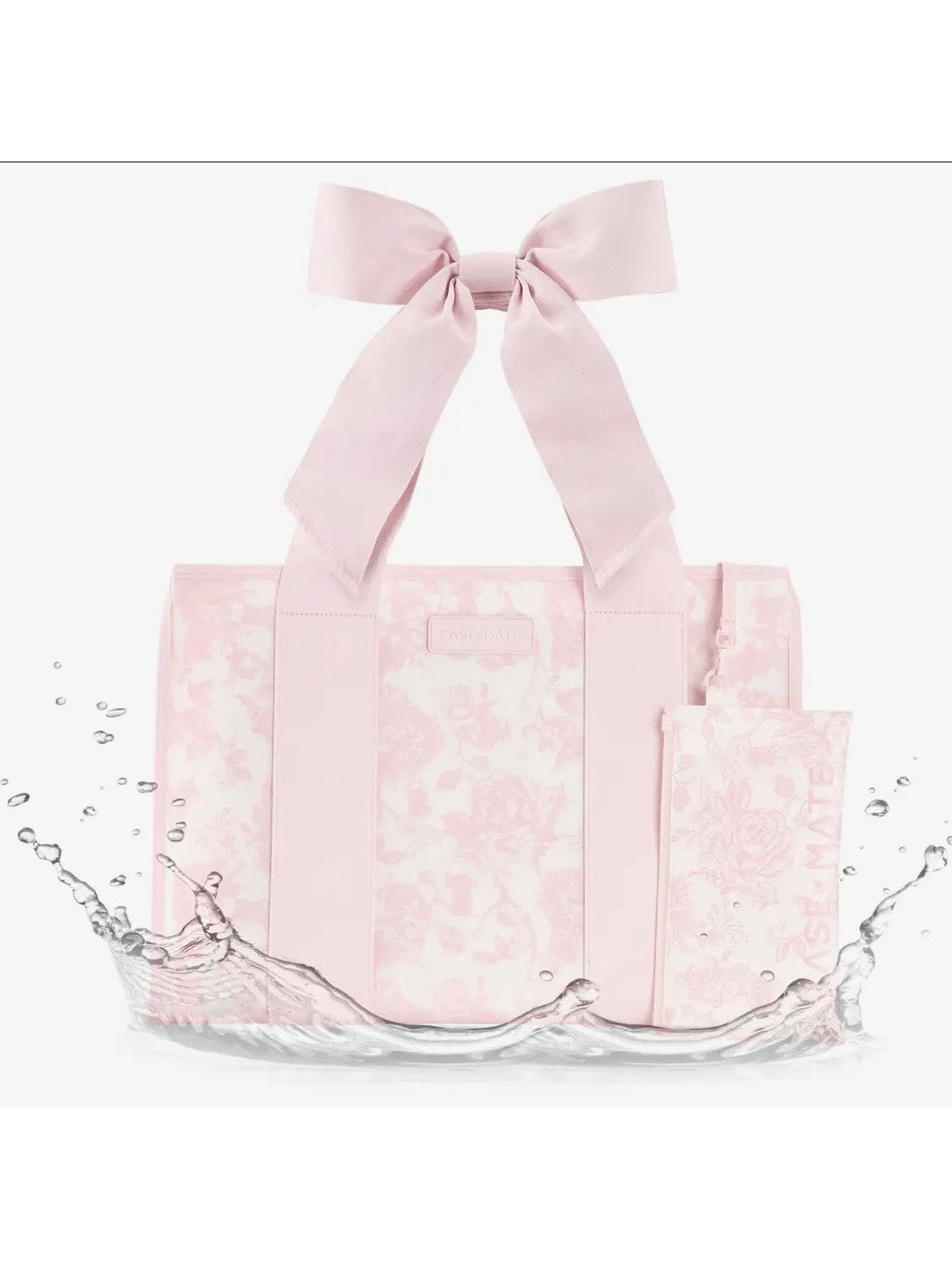 Case-Mate Afternoon Rosé Bow Jelly Tote Bag
