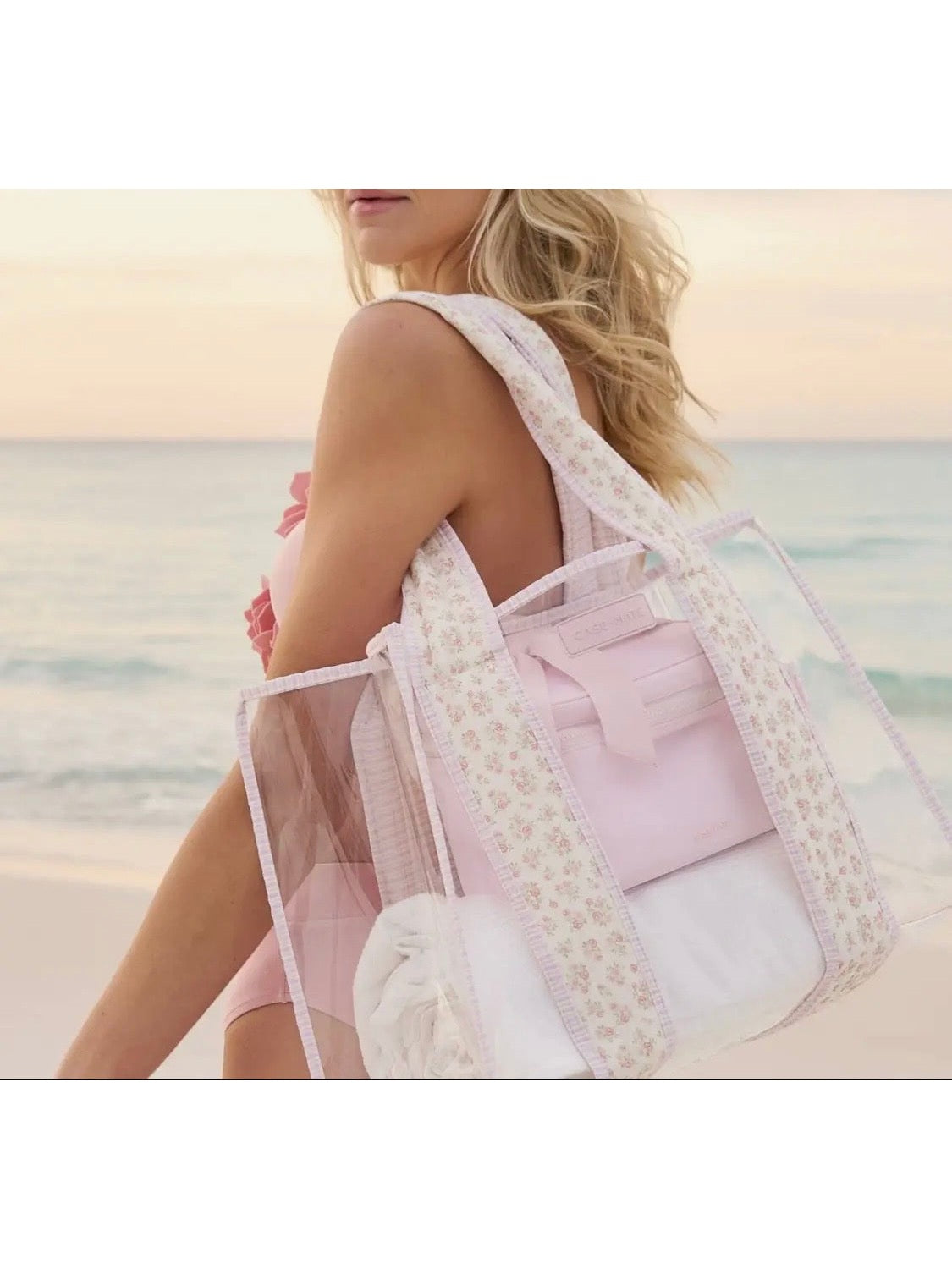 Case-Mate Quilted Ditsy Floral Jelly Tote Bag