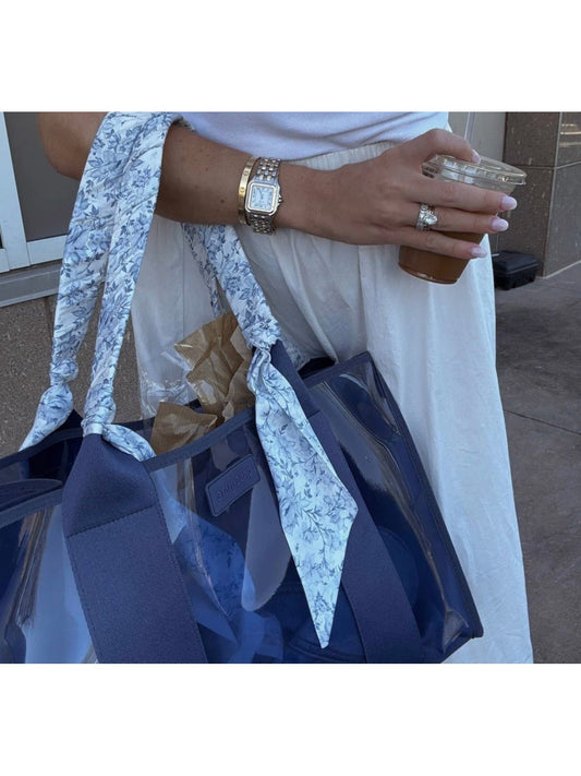 Case-Mate Something Navy Twilly Jelly Tote Bag