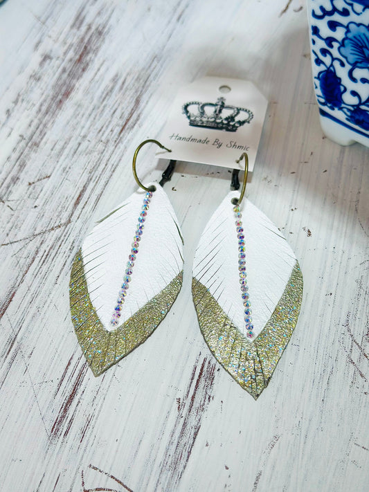Dipped In Gold Earrings