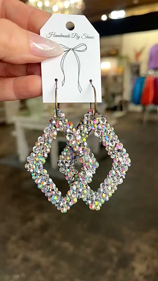 Starlight Shimmer Hoops